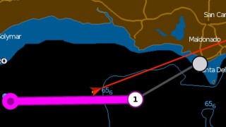 Prefectura halló ileso al argentino y activó el protocolo de abordaje forzado