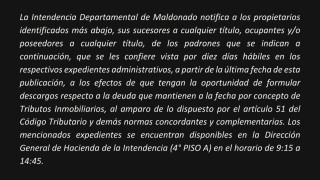 IDM: Vistas Inmobiliarias (E201/20t)