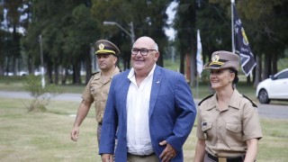 Abella acompañó relevo del 2° Jefe del Batallón de Ingenieros 4