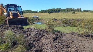 IDM, desarrollo productivo, plan de emergencia, crisis hidrica, sequia, productores, productores rurales, agropecuaria, aguadas, limpieza