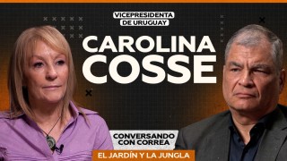 Cosse rechaza “alineamientos automáticos” en entrevista con Correa, condenado por corrupción