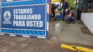Veredas: Municipio despliega cuatro cuadrillas para atender reclamos y riesgos en Maldonado
