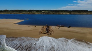 Laguna Garzón: reabren manualmente la barra tras más de una década