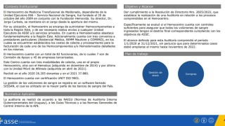 Hemocentro: auditoría de ASSE previa al cese de Curbelo no detectó desvíos y recomendó auditar al SNS