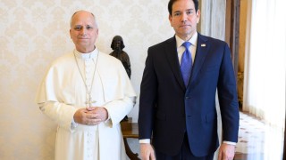 Marco Rubio visita el Vaticano tras las tensiones entre Trump y León XIV