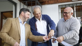 Abella presentó a Los Caracoles como ejemplo de una gestión volcada a los barrios