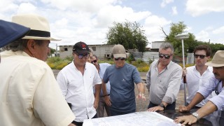 Recorrido de obras en San Carlos: Antía destacó la fuerte inversión