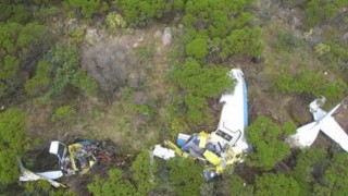 accidente aereo, avioneta, Sierra de las Animas, Maldonado, Piper PA 24