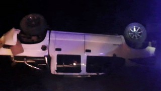 Septuagenario falleció después de volcar en la ruta 39