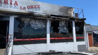 Incendio afectó a carnicería en la que en 2020 asesinaron al dueño