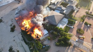 incendio, La Susana, Bahia Vik, Vik, La Juanita
